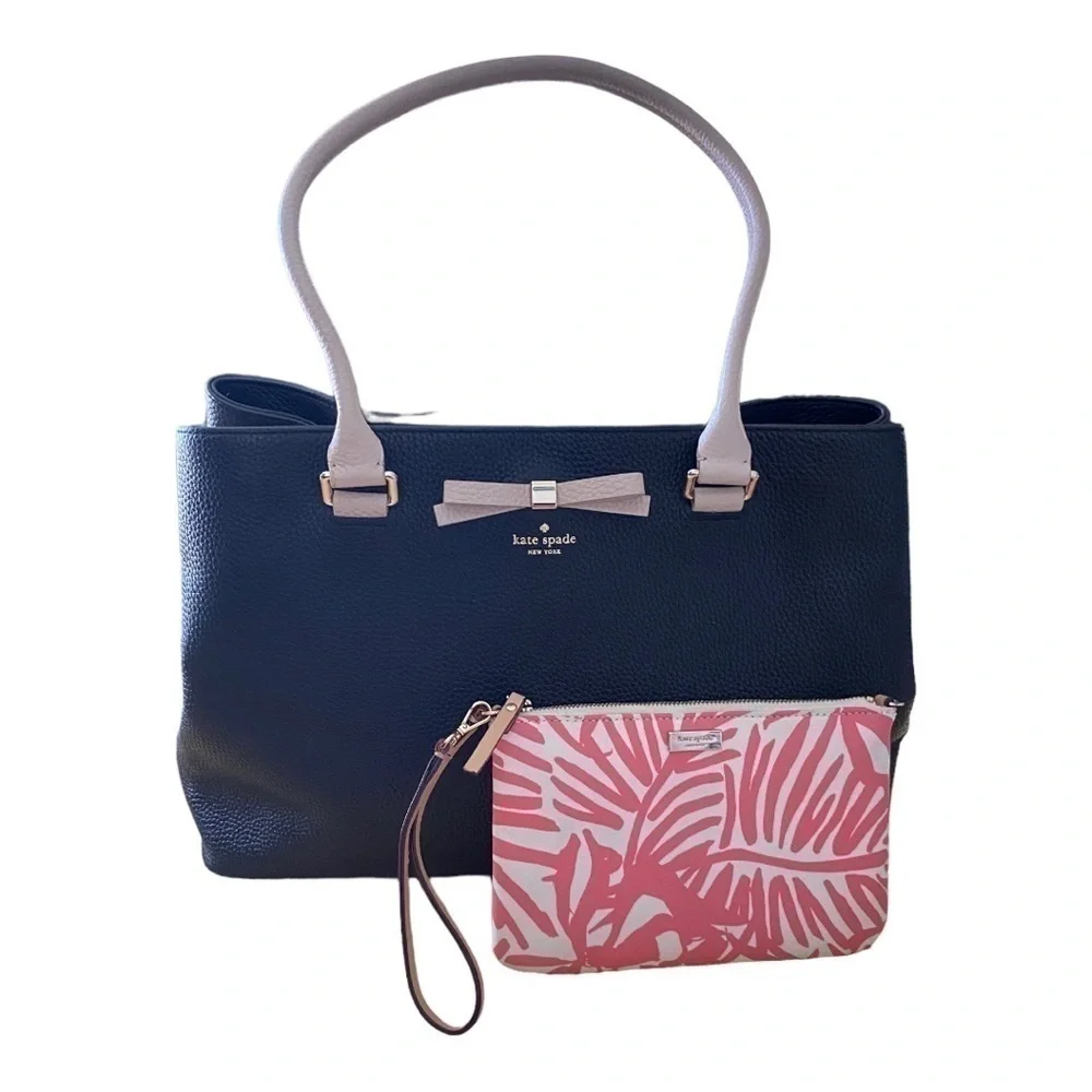 KATE SPADE BUNDLE-HANDBAG & WRISTLET